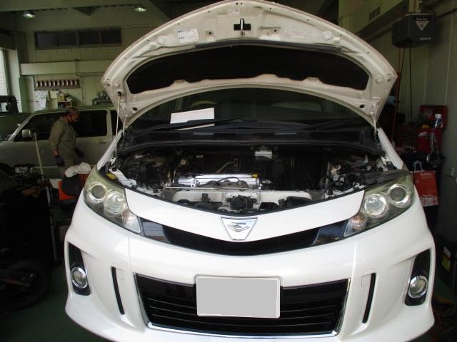 トヨタ　エスティマACR50W　2AZエンジンの載せ替えのサムネイル画像